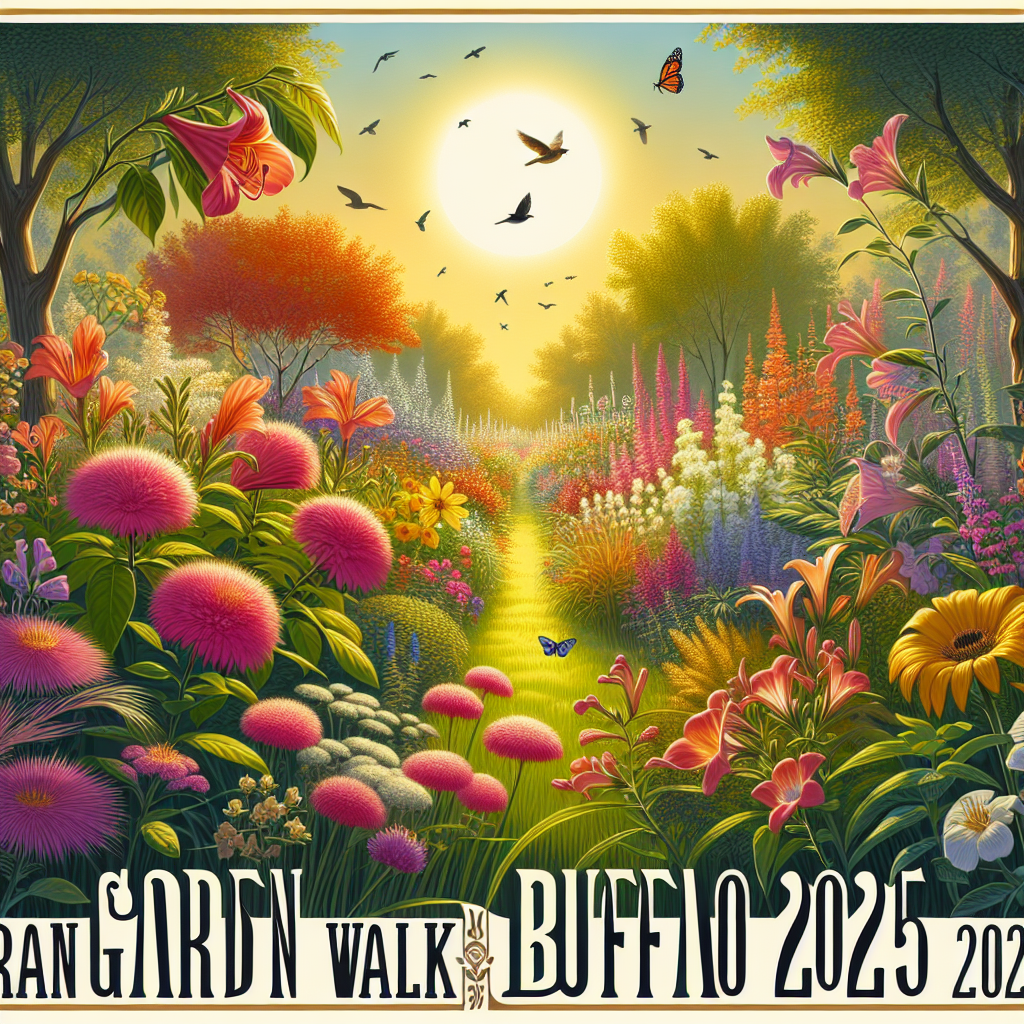 Call for Artists: Submit Your Artwork for Garden Walk Buffalo's 2025 Event Promotion